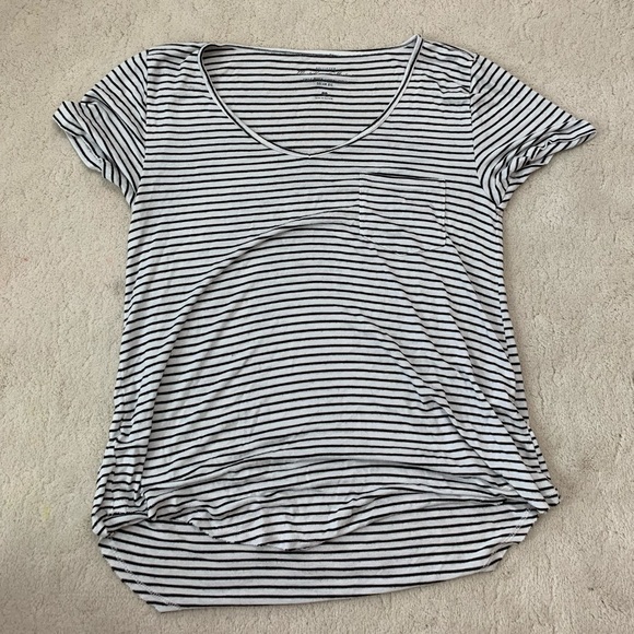 HOLLISTER Striped Loose Top - Picture 2 of 5